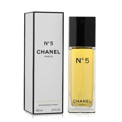 chanel no 5 eau de toilette vaporisateur spray 100 ml|chanel number 5 best price.